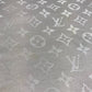 LOUIS VUITTON Monogram Shawl, Large Monogram, Apparel Accessory, Stole, Fringe Scarf, Shawl, Wool, Unisex, Beige