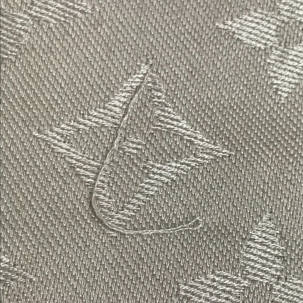 LOUIS VUITTON Monogram Shawl, Large Monogram, Apparel Accessory, Stole, Fringe Scarf, Shawl, Wool, Unisex, Beige