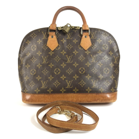 LOUIS VUITTON M51130 モノグラム アルマ カバン トートバッグ 2WAYバッグ ショルダーバッグ ハンドバッグ モノグラムキャンバス ユニセックス ブラウン