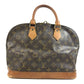 LOUIS VUITTON M51130 Monogram Alma Bag Tote Bag 2-Way Bag Shoulder Bag Handbag Monogram Canvas Unisex Brown