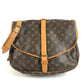 LOUIS VUITTON M42254 モノグラム ソミュール35 ソミュール35 カバン バッグ 斜め掛け フラップ ショルダーバッグ モノグラムキャンバス ユニセックス ブラウン