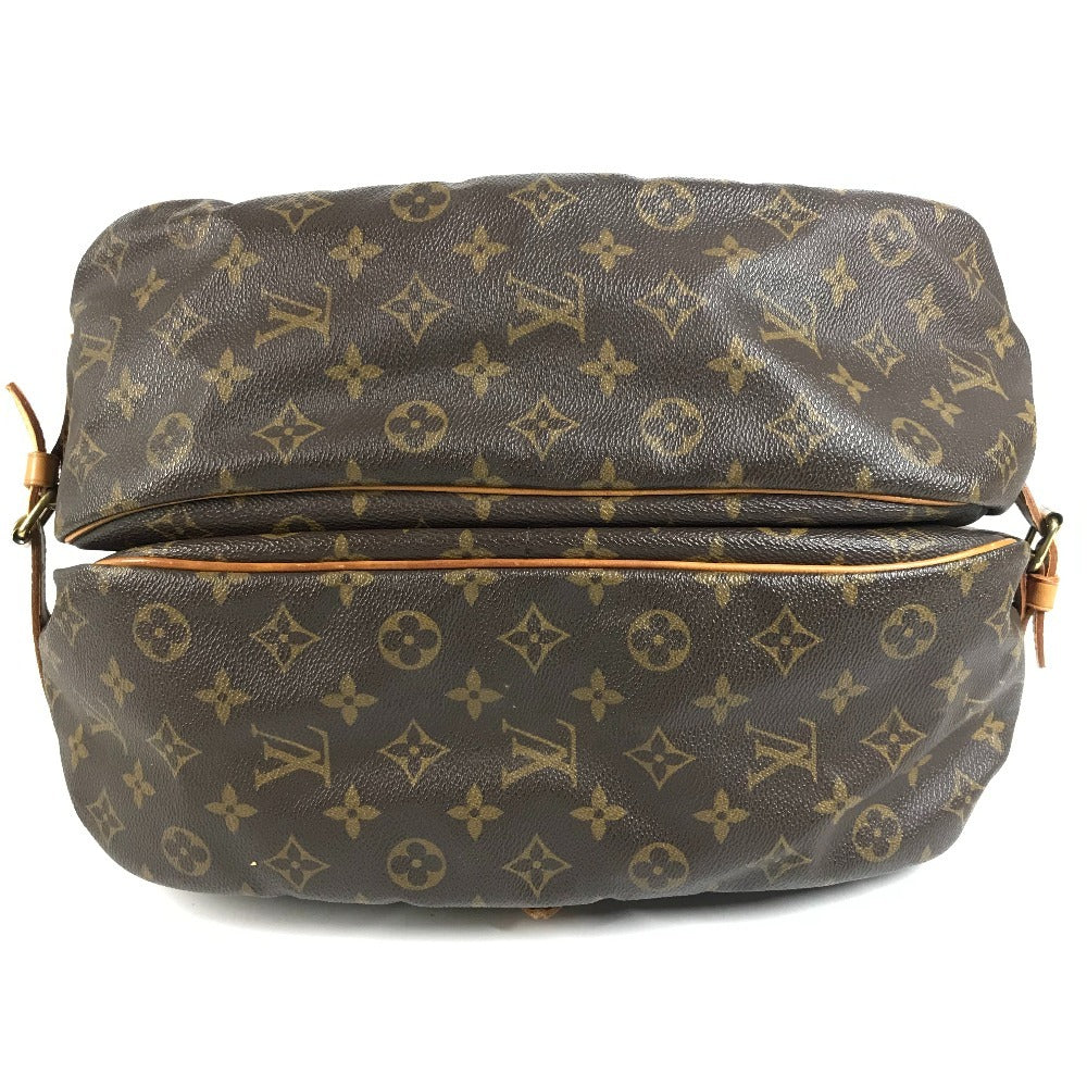 LOUIS VUITTON M42254 モノグラム ソミュール35 ソミュール35 カバン バッグ 斜め掛け フラップ ショルダーバッグ モノグラムキャンバス ユニセックス ブラウン