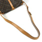 LOUIS VUITTON M42254 モノグラム ソミュール35 ソミュール35 カバン バッグ 斜め掛け フラップ ショルダーバッグ モノグラムキャンバス ユニセックス ブラウン