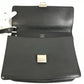 LOUIS VUITTON M30782 Taiga Selenga Bag, Strap, Flap Pouch, Clutch Bag, Second Bag, Taiga Leather, Men's, Ardoise, Black