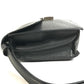 LOUIS VUITTON M30782 Taiga Selenga Bag, Strap, Flap Pouch, Clutch Bag, Second Bag, Taiga Leather, Men's, Ardoise, Black