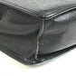 LOUIS VUITTON M30782 Taiga Selenga Bag, Strap, Flap Pouch, Clutch Bag, Second Bag, Taiga Leather, Men's, Ardoise, Black