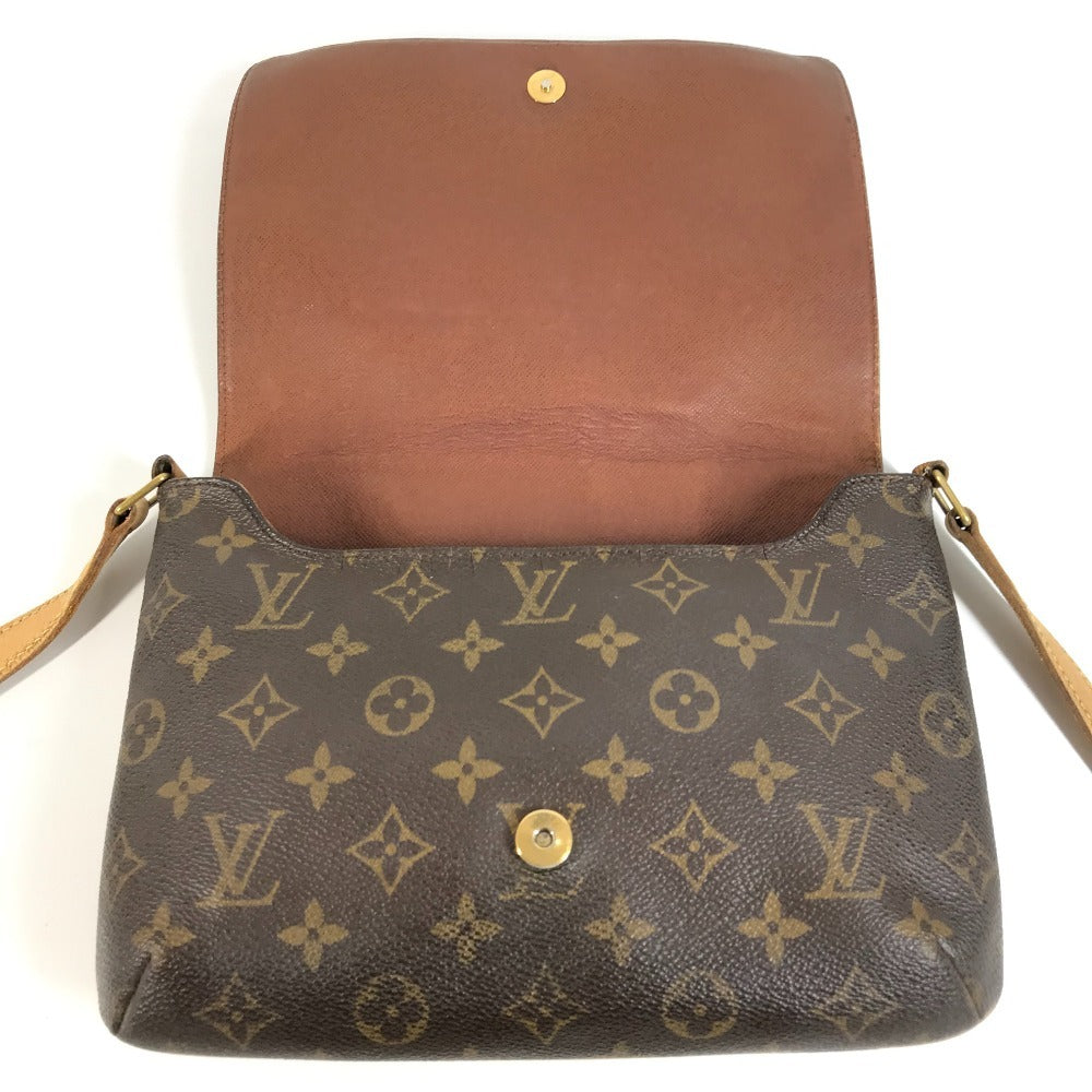 LOUIS VUITTON M51388 Monogram Musette Tango Slant Flap Shoulder Bag Monogram Canvas Unisex Brown