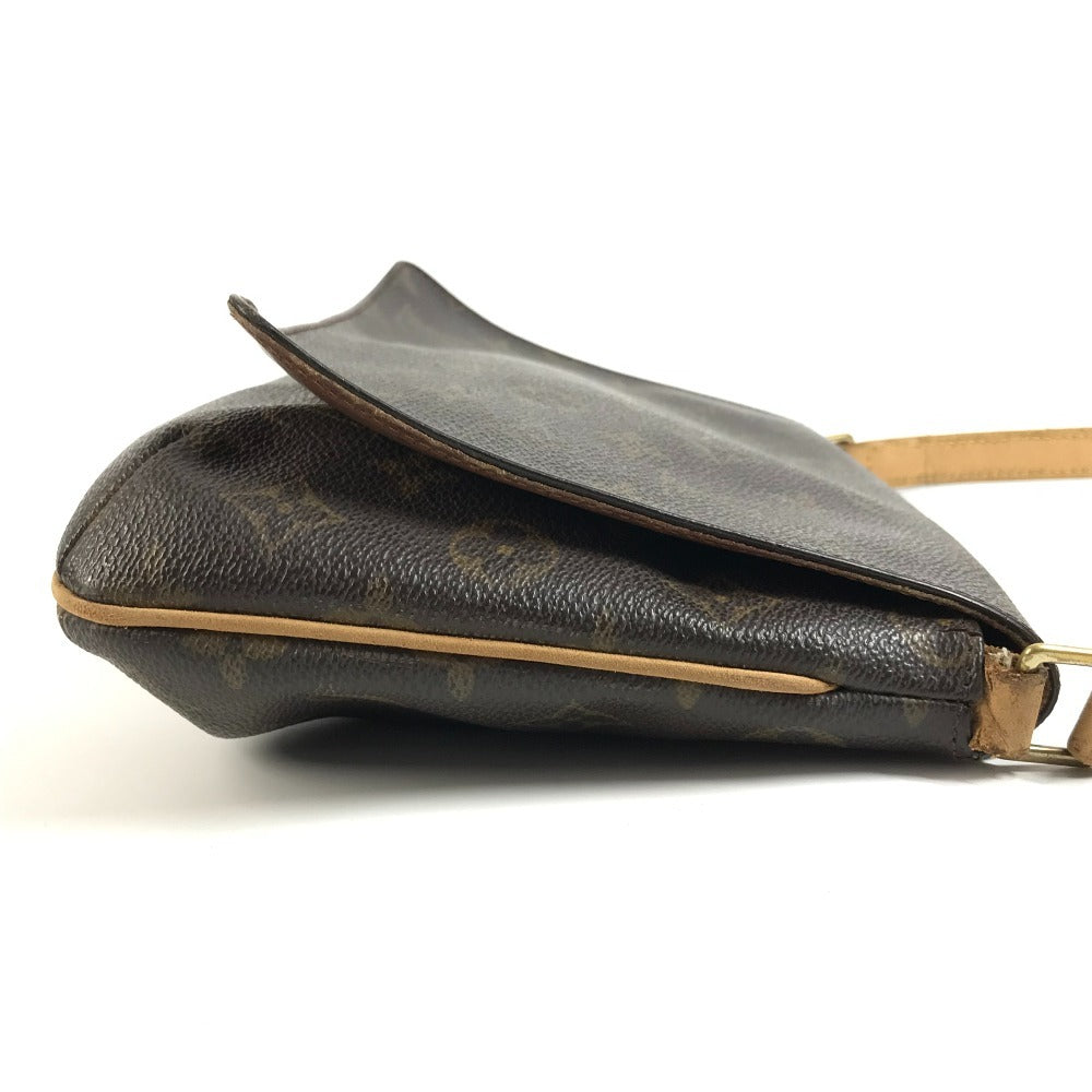 LOUIS VUITTON M51388 Monogram Musette Tango Slant Flap Shoulder Bag Monogram Canvas Unisex Brown