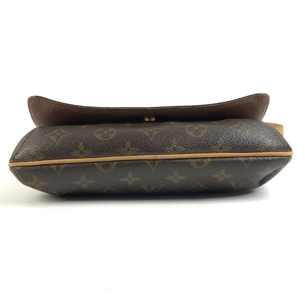 LOUIS VUITTON M51388 Monogram Musette Tango Slant Flap Shoulder Bag Monogram Canvas Unisex Brown