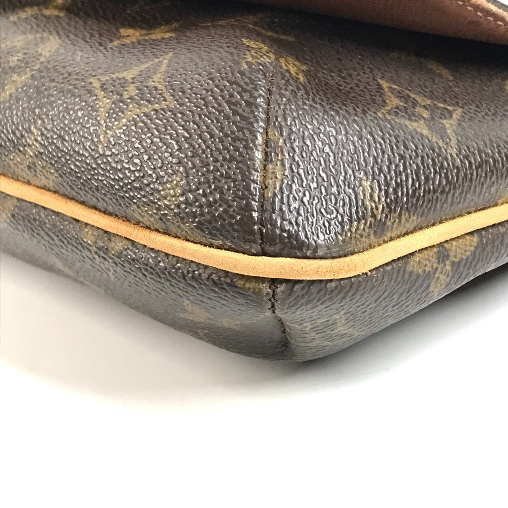LOUIS VUITTON M51388 Monogram Musette Tango Slant Flap Shoulder Bag Monogram Canvas Unisex Brown