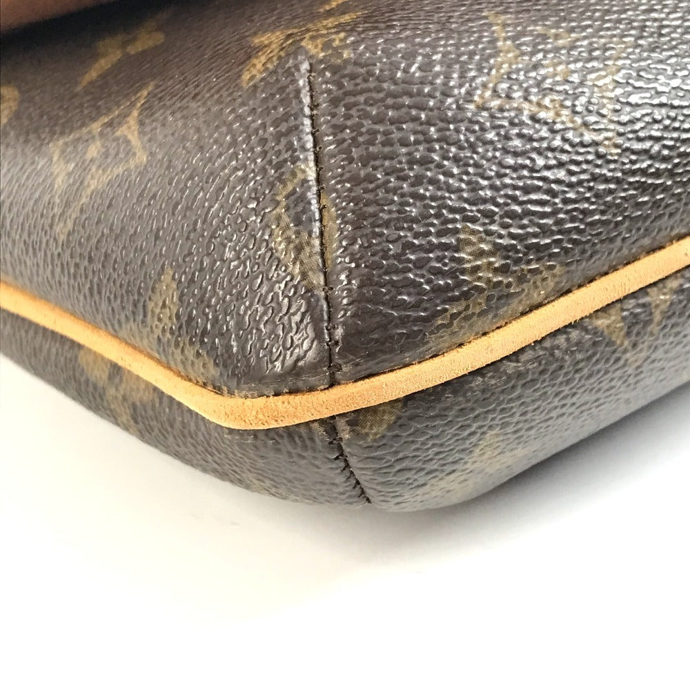 LOUIS VUITTON M51388 Monogram Musette Tango Slant Flap Shoulder Bag Monogram Canvas Unisex Brown