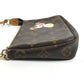 LOUIS VUITTON M51981 Monogram Panda Pochette Accessoires by Takashi Murakami. Accessory pouch, handbag, shoulder bag, Monogram canvas, women's, brown.