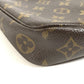LOUIS VUITTON M51981 Monogram Panda Pochette Accessoires by Takashi Murakami. Accessory pouch, handbag, shoulder bag, Monogram canvas, women's, brown.