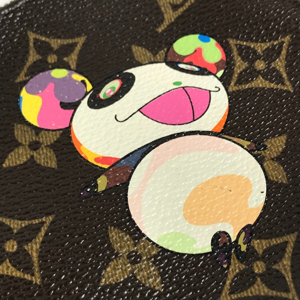 LOUIS VUITTON M51981 Monogram Panda Pochette Accessoires by Takashi Murakami. Accessory pouch, handbag, shoulder bag, Monogram canvas, women's, brown.