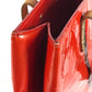 LOUIS VUITTON M91086 Monogram Vernis Reade MM Tote Bag Shoulder Bag Monogram Vernis Canvas Women's Rouge Red