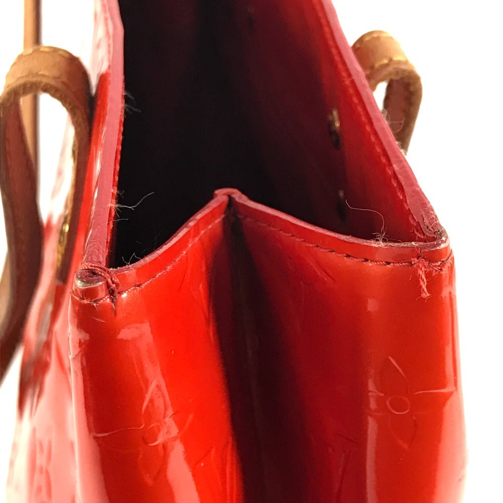LOUIS VUITTON M91086 Monogram Vernis Reade MM Tote Bag Shoulder Bag Monogram Vernis Canvas Women's Rouge Red