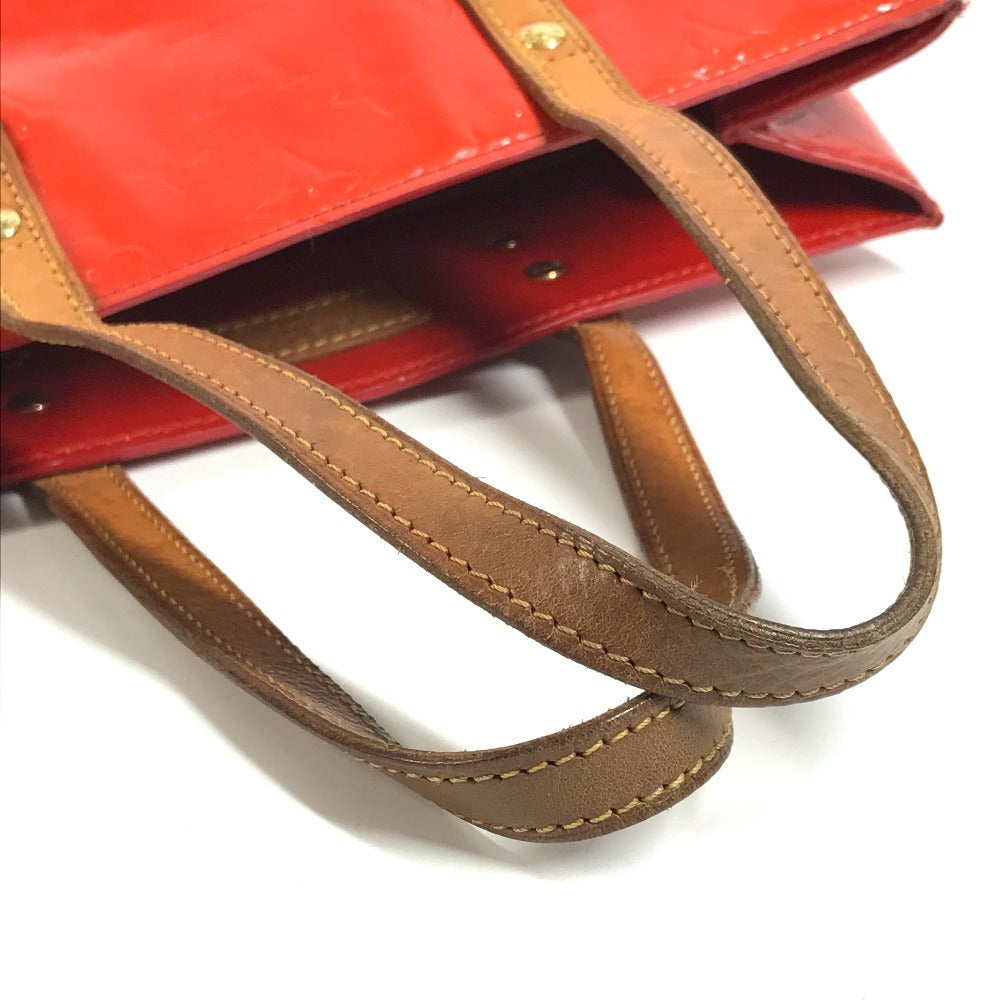 LOUIS VUITTON M91086 Monogram Vernis Reade MM Tote Bag Shoulder Bag Monogram Vernis Canvas Women's Rouge Red