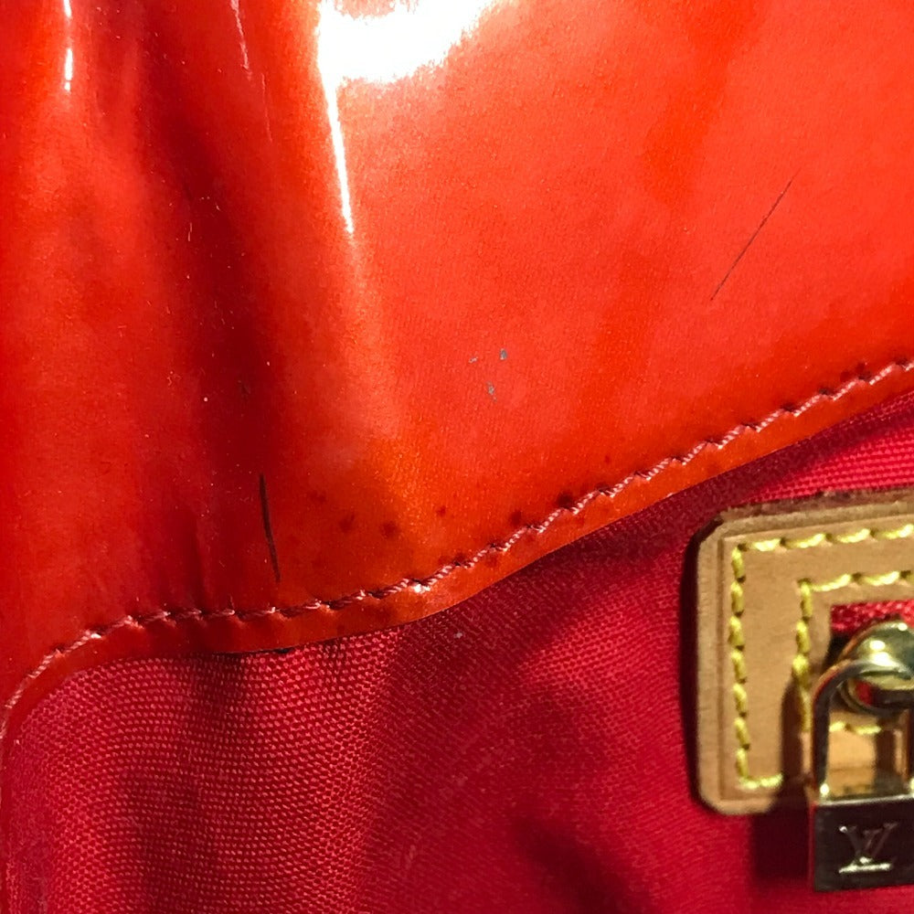 LOUIS VUITTON M91086 Monogram Vernis Reade MM Tote Bag Shoulder Bag Monogram Vernis Canvas Women's Rouge Red