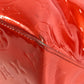 LOUIS VUITTON M91086 Monogram Vernis Reade MM Tote Bag Shoulder Bag Monogram Vernis Canvas Women's Rouge Red