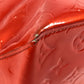 LOUIS VUITTON M91086 Monogram Vernis Reade MM Tote Bag Shoulder Bag Monogram Vernis Canvas Women's Rouge Red