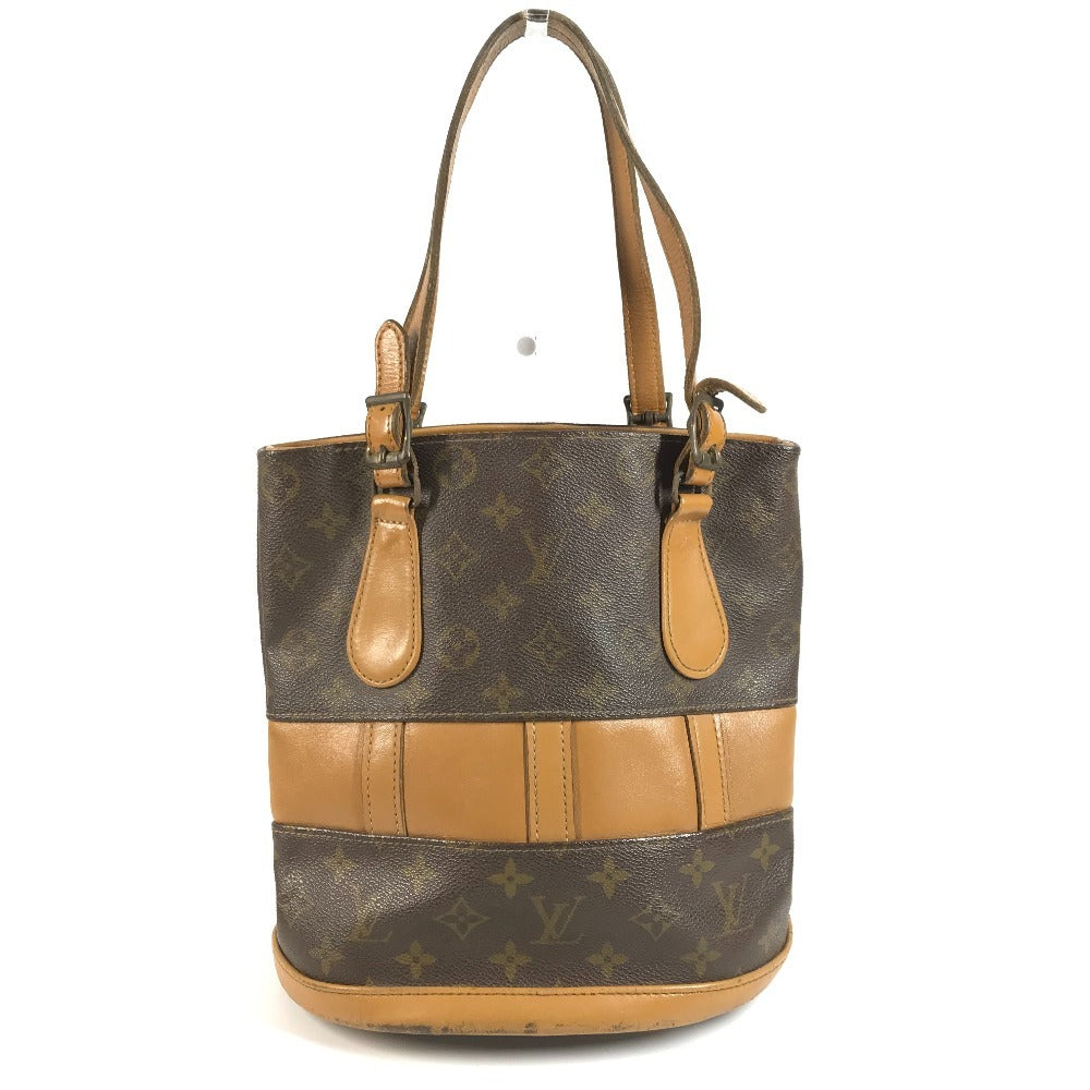 LOUIS VUITTON T42238 Monogram Bucket PM Bucket, USA Limited Edition Tote Bag, Monogram Canvas, Women's, Brown