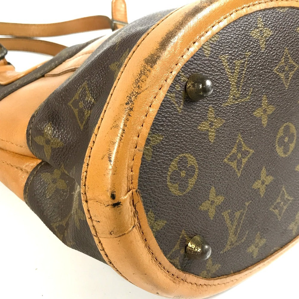 LOUIS VUITTON T42238 Monogram Bucket PM Bucket, USA Limited Edition Tote Bag, Monogram Canvas, Women's, Brown