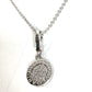 BVLGARI Gold K18 18K WG Bvlgari Bvlgari Logo Diamond Accessories Jewelry Necklace WG750 Unisex Silver
