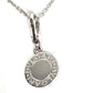 BVLGARI Gold K18 18K WG Bvlgari Bvlgari Logo Diamond Accessories Jewelry Necklace WG750 Unisex Silver