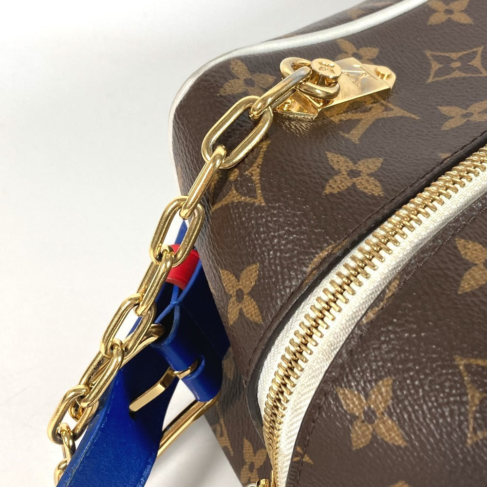 LOUIS VUITTON M45588 Monogram NBA Collaboration Cloak Dopp Kit Bag Pouch Clutch Bag Chain Second Bag Monogram Canvas Unisex Brown
