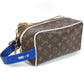 LOUIS VUITTON M45588 Monogram NBA Collaboration Cloak Dopp Kit Bag Pouch Clutch Bag Chain Second Bag Monogram Canvas Unisex Brown