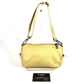 CHANEL New Travel Line Cylinder CC Coco Mark Logo Bag Shoulder Bag Nylon Canvas Unisex Yellow