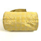 CHANEL New Travel Line Cylinder CC Coco Mark Logo Bag Shoulder Bag Nylon Canvas Unisex Yellow