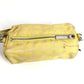 CHANEL New Travel Line Cylinder CC Coco Mark Logo Bag Shoulder Bag Nylon Canvas Unisex Yellow