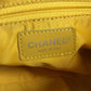 CHANEL New Travel Line Cylinder CC Coco Mark Logo Bag Shoulder Bag Nylon Canvas Unisex Yellow