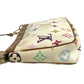 LOUIS VUITTON M92649 モノグラムマルチカラー ポシェットアクセソワール アクセサリーポーチ 肩掛け ハンドバッグ ショルダーバッグ モノグラムマルチカラーキャンバス レディース ブロン ホワイト