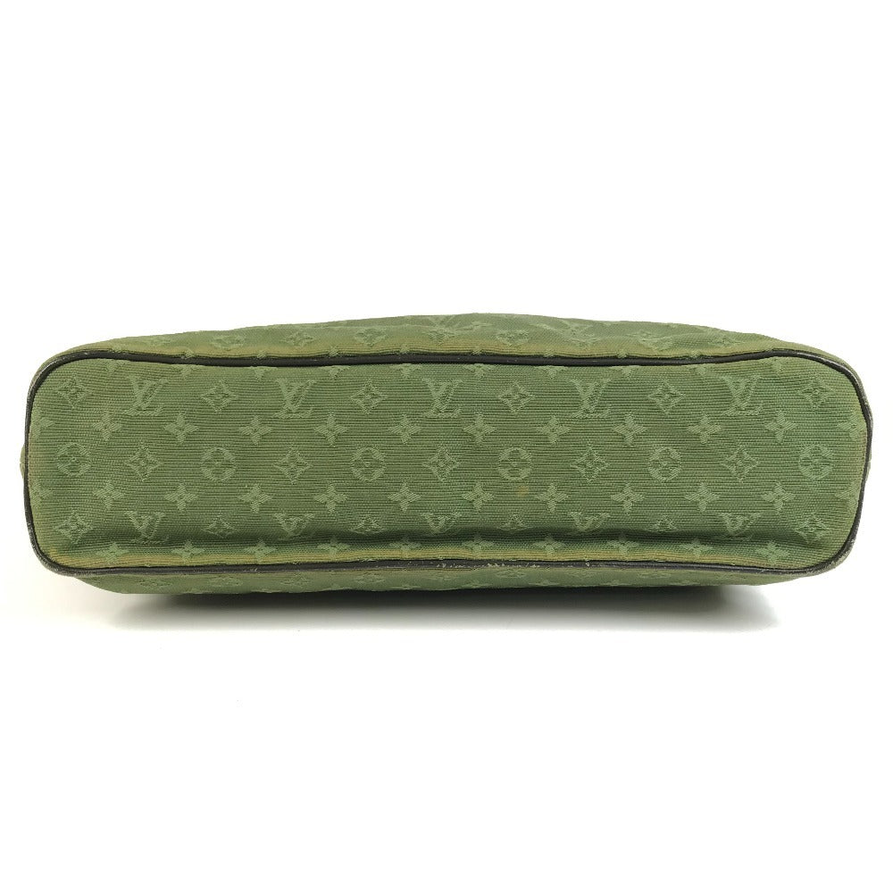 LOUIS VUITTON M92682 Monogram Mini Lucille PM Shoulder Bag, Handbag, or Tote Bag in Monogram Mini Canvas, Unisex, Khaki