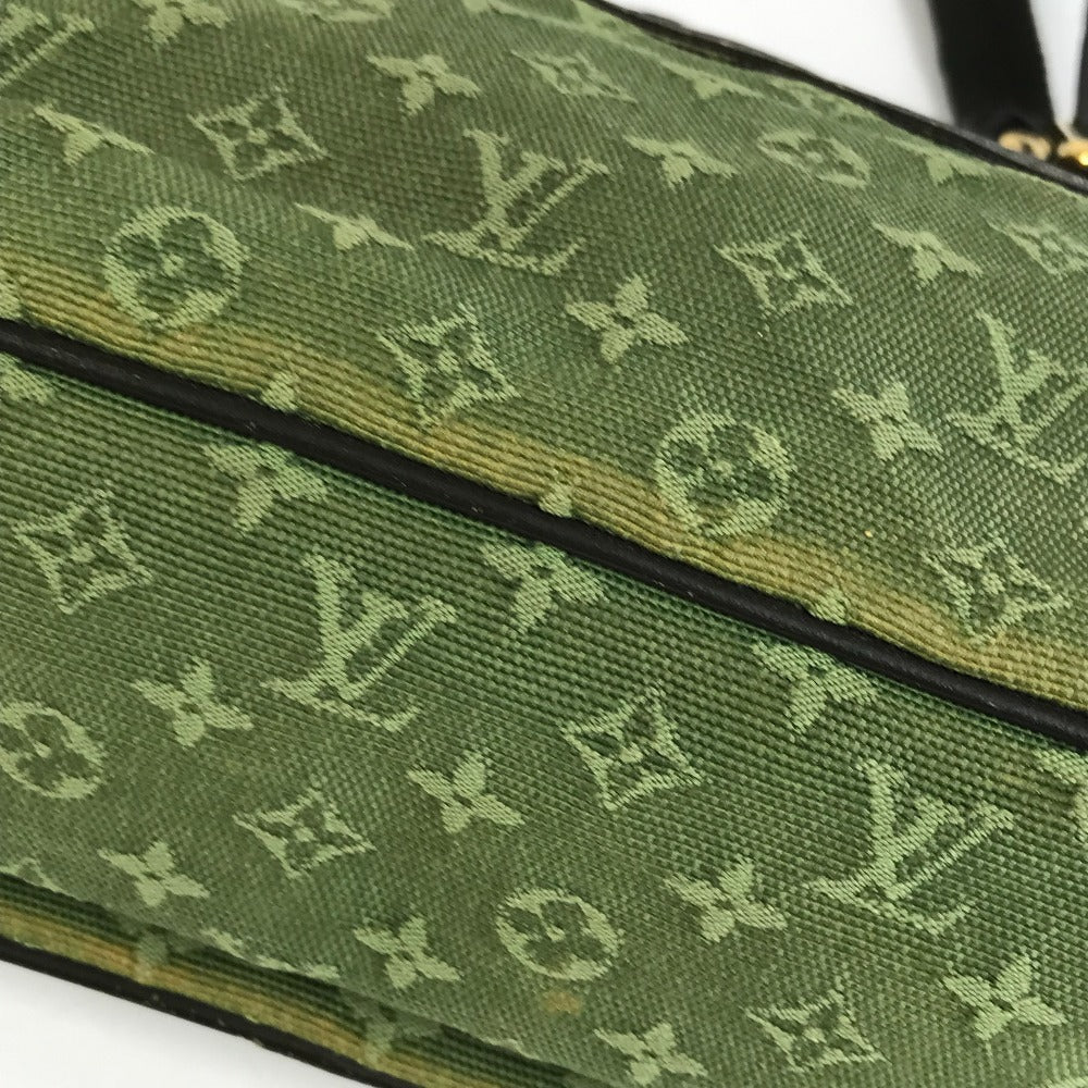 LOUIS VUITTON M92682 Monogram Mini Lucille PM Shoulder Bag, Handbag, or Tote Bag in Monogram Mini Canvas, Unisex, Khaki