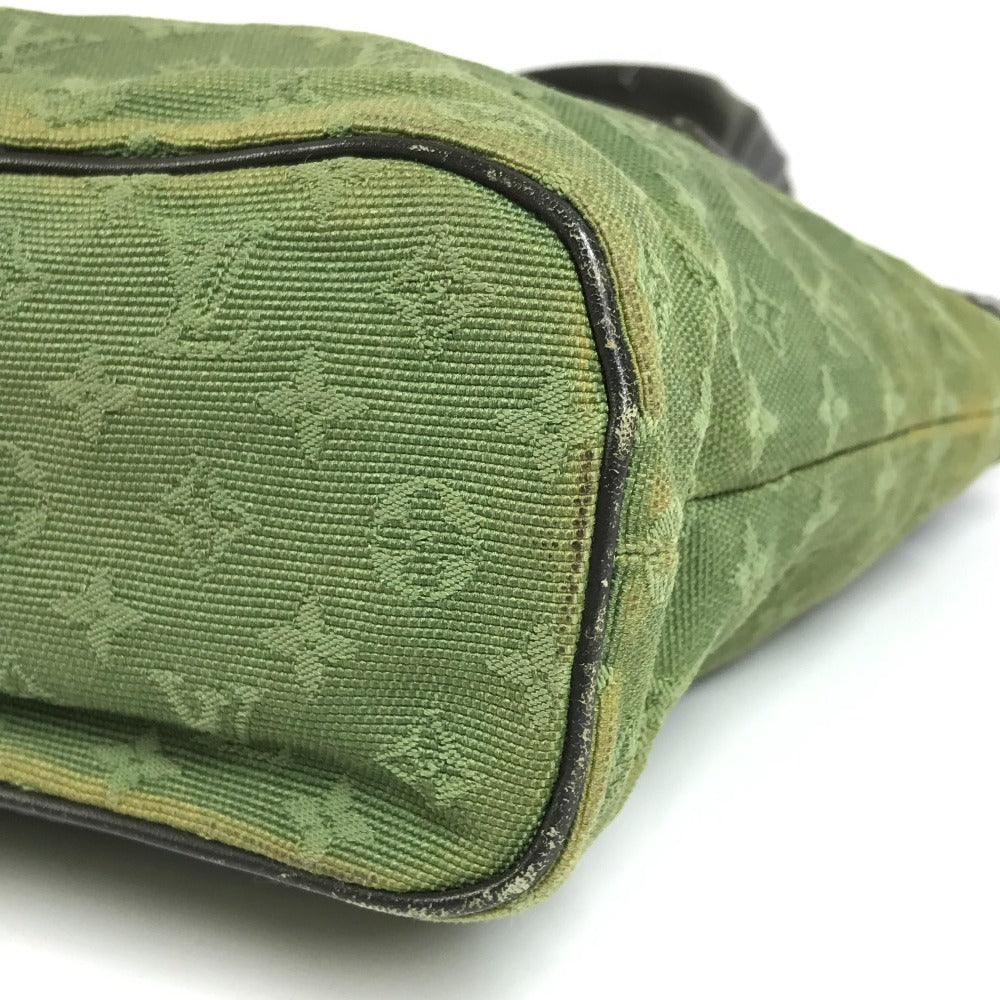 LOUIS VUITTON M92682 Monogram Mini Lucille PM Shoulder Bag, Handbag, or Tote Bag in Monogram Mini Canvas, Unisex, Khaki