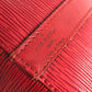 LOUIS VUITTON M44107 Epi Petit Noe Bag One Shoulder Drawstring Bag Shoulder Bag Epi Leather Women's Castilian Red Red