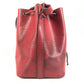 LOUIS VUITTON M44107 Epi Petit Noe Bag One Shoulder Drawstring Bag Shoulder Bag Epi Leather Women's Castilian Red Red