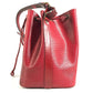 LOUIS VUITTON M44107 Epi Petit Noe Bag One Shoulder Drawstring Bag Shoulder Bag Epi Leather Women's Castilian Red Red