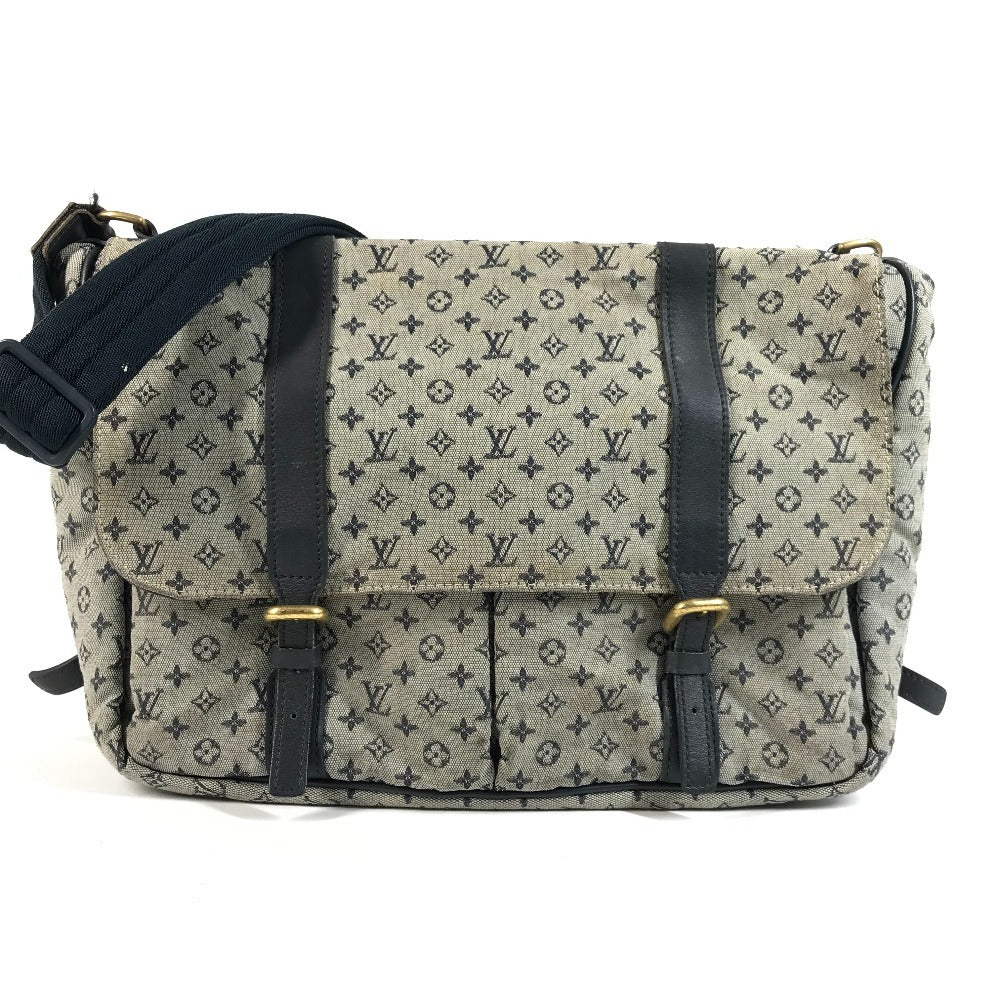 LOUIS VUITTON M42350 Monogram Mini Sac Maman with Changing Pad Bag Crossbody Messenger Bag Diaper Bag Shoulder Bag Monogram Mini Canvas Ladies Navy