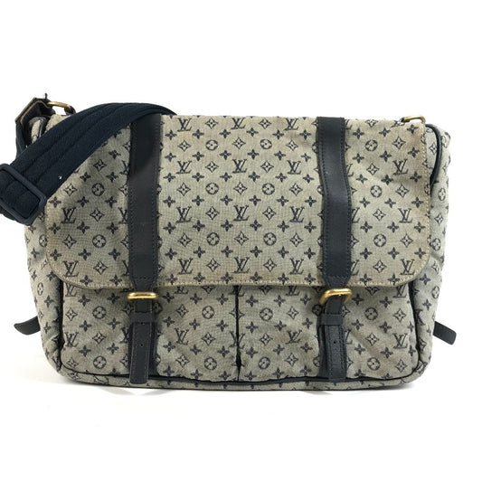 LOUIS VUITTON M42350 Monogram Mini Sac Maman with Changing Pad Bag Crossbody Messenger Bag Diaper Bag Shoulder Bag Monogram Mini Canvas Ladies Navy