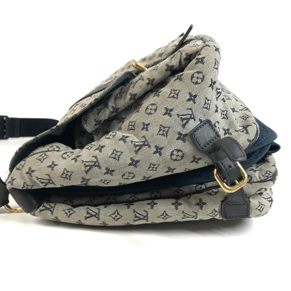 LOUIS VUITTON M42350 Monogram Mini Sac Maman with Changing Pad Bag Crossbody Messenger Bag Diaper Bag Shoulder Bag Monogram Mini Canvas Ladies Navy