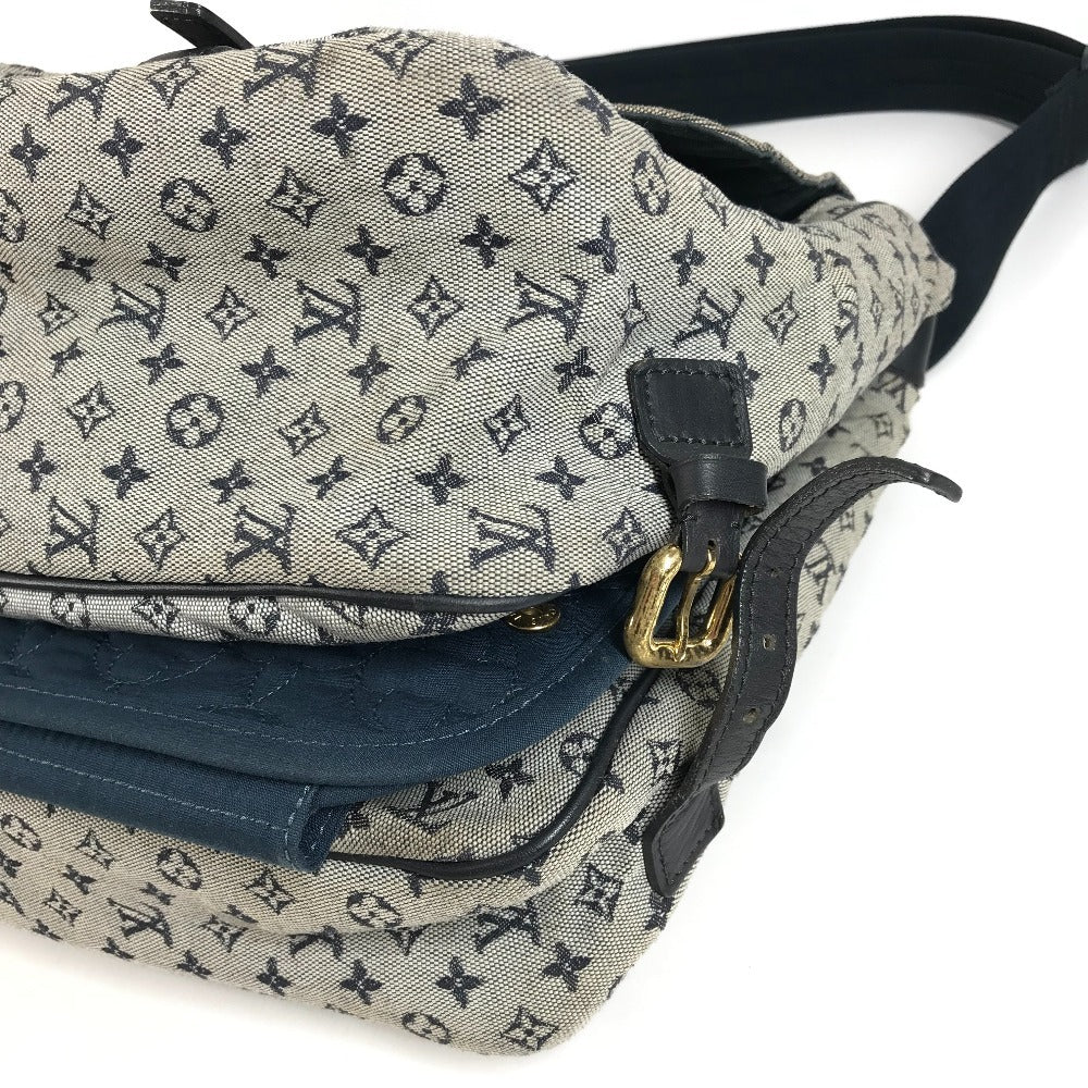 LOUIS VUITTON M42350 Monogram Mini Sac Maman with Changing Pad Bag Crossbody Messenger Bag Diaper Bag Shoulder Bag Monogram Mini Canvas Ladies Navy