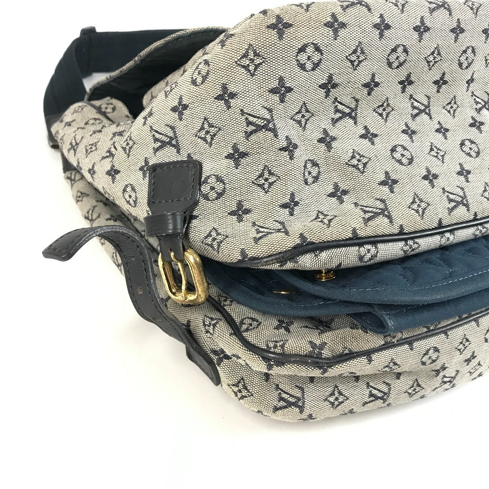 LOUIS VUITTON M42350 Monogram Mini Sac Maman with Changing Pad Bag Crossbody Messenger Bag Diaper Bag Shoulder Bag Monogram Mini Canvas Ladies Navy