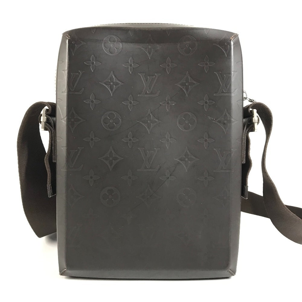 LOUIS VUITTON M46520 Monogram Glace Bobby Pochette Crossbody Shoulder Bag Monogram Glace Leather Unisex Cafe Brown