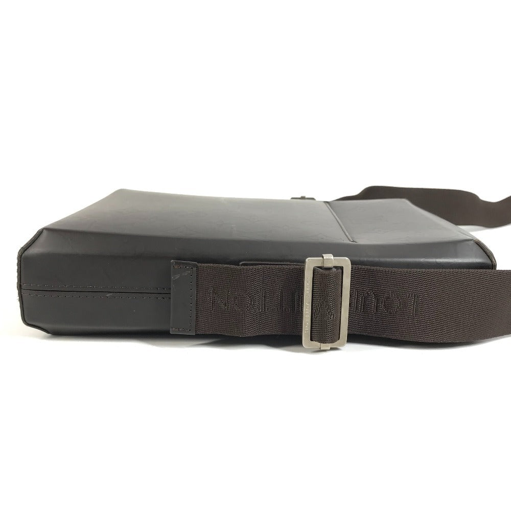 LOUIS VUITTON M46520 Monogram Glace Bobby Pochette Crossbody Shoulder Bag Monogram Glace Leather Unisex Cafe Brown