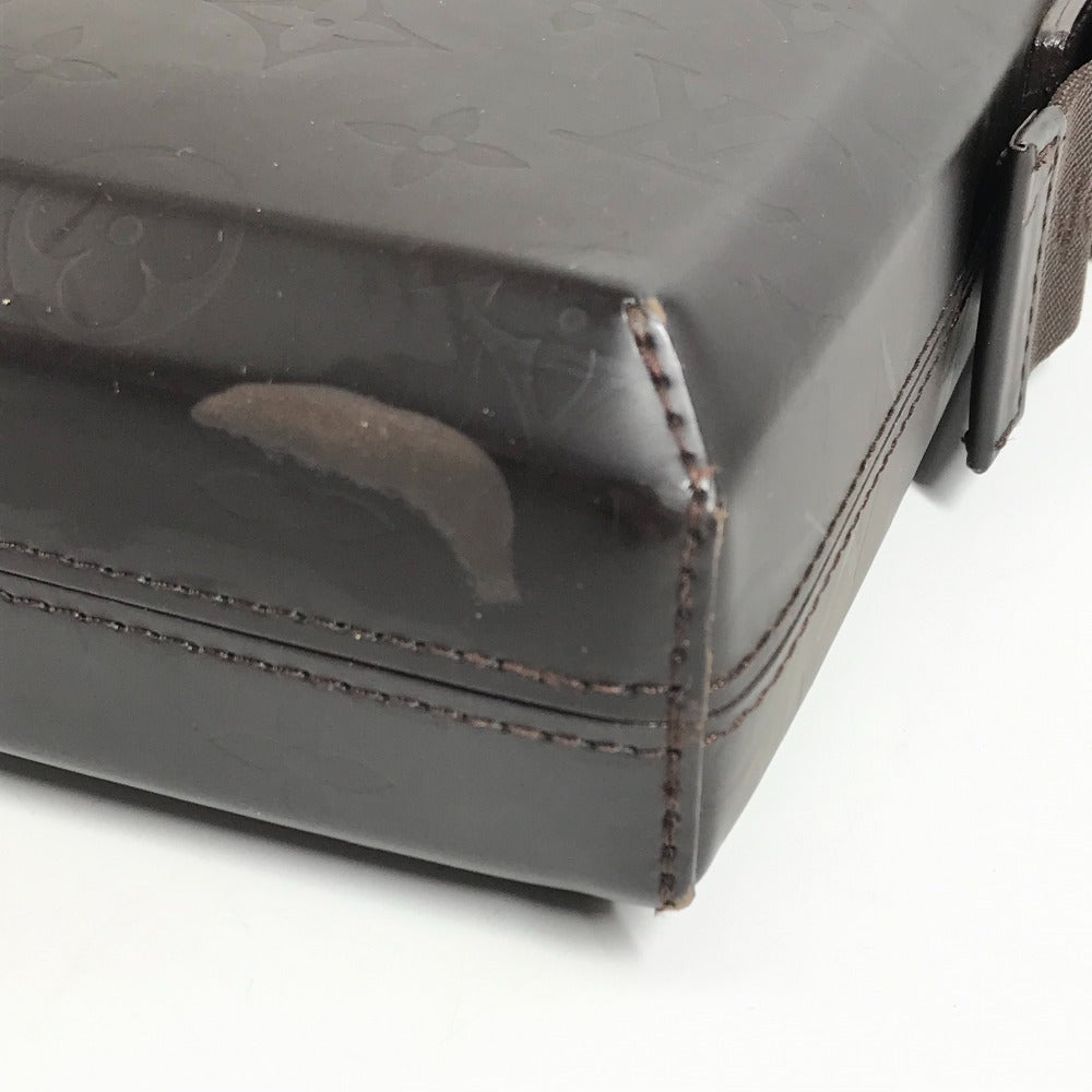 LOUIS VUITTON M46520 Monogram Glace Bobby Pochette Crossbody Shoulder Bag Monogram Glace Leather Unisex Cafe Brown