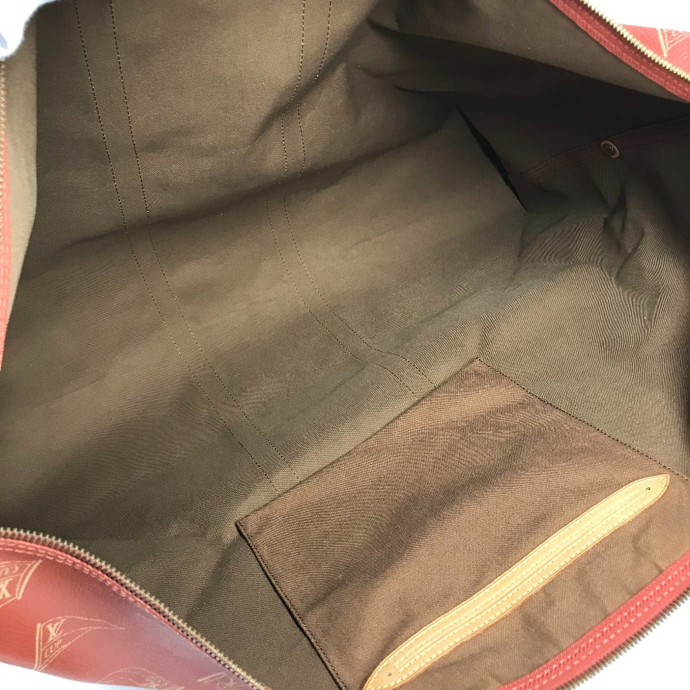 LOUIS VUITTON M80020 ルイヴィトンカップ カブール 2WAY ハンドバッグ ショルダーバッグ カバン ボストンバッグ レザー/キャンバス ユニセックス アボガニー ブラウン